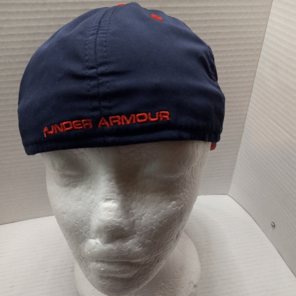 Marvel Under Armour Captain America Avengers Blue SM 8 in x 6 1/2 Adjustable Cap - Picture 2 of 9